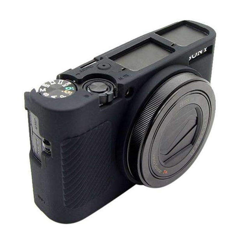 Amzer غطاء واقي ناعم من السيليكون لأجهزة سوني RX100 III/IV/V - أسود - Image 2